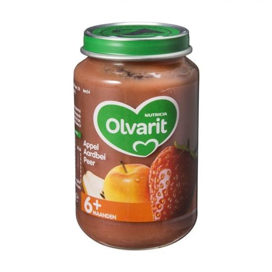 Olvarit 6M+ Appel Aardbei Peer Olvarit 6M+ Appel Aardbei Peer