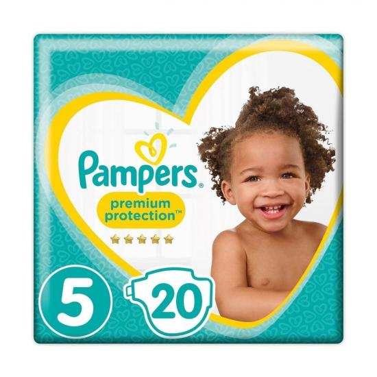 Pampers Premium Protection Maat 5 11-16kg Luiers Pampers Premium Protection Maat 5 11-16kg Luiers