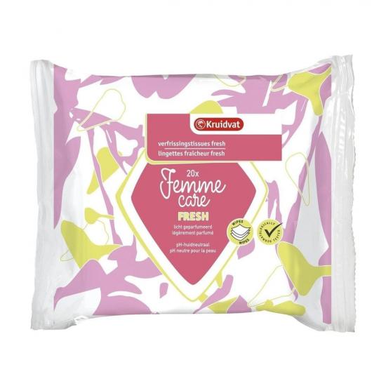 Kruidvat Femme Care Fresh Verfrissingstissues Kruidvat Femme Care Fresh Verfrissingstissues