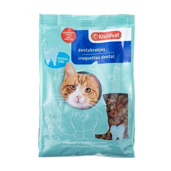 Kruidvat Dentabrokjes met Kip en Groenten Kattenvoer Kruidvat Dentabrokjes met Kip en Groenten Kattenvoer