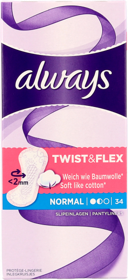 Always Twist & Flex Inlegkruisjes Normal