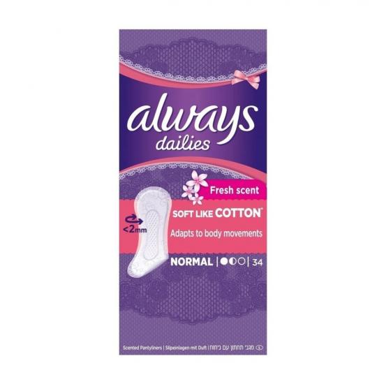 Always Twist u0026 Flex Normal Discreet Freshness Inlegkruisjes