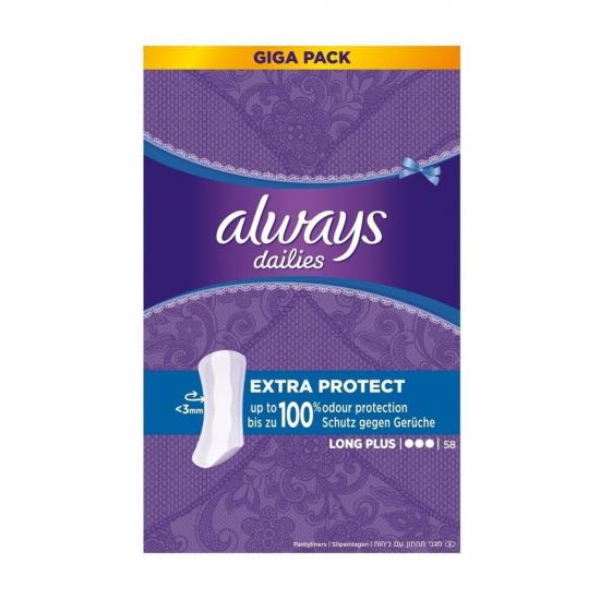 Always Fresh u0026 Protect Long Plus Inlegkruisjes Gigapak