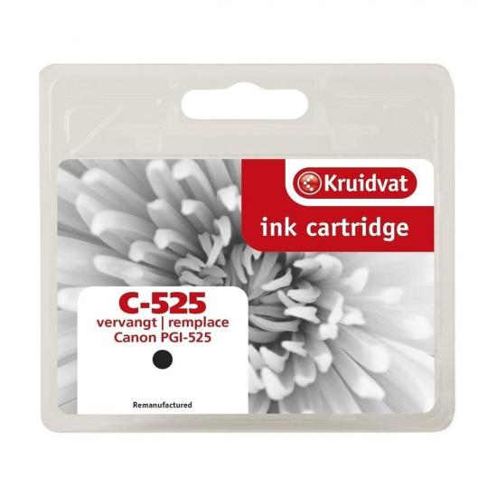 Kruidvat C-525 Zwart Inktcartridge