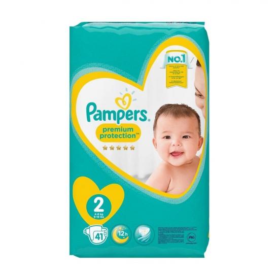 Pampers Premium Protection Maat 2, 4-8 kg Luiers Pampers Premium Protection Maat 2, 4-8 kg Luiers