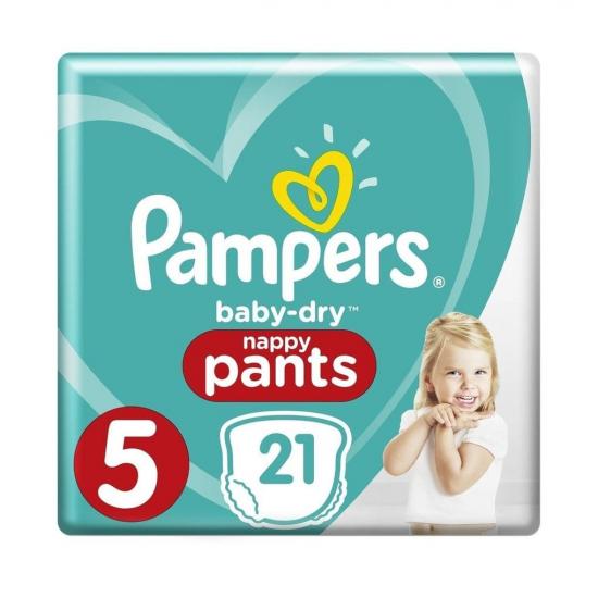 Pampers Baby-Dry Pants Maat 5 Luierbroekjes Pampers Baby-Dry Pants Maat 5 Luierbroekjes
