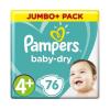 Pampers Baby-Dry Maat 4+ 10-15 kg Luiers