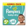 Pampers Baby-Dry Maat 5+ 12-17 kg Luiers