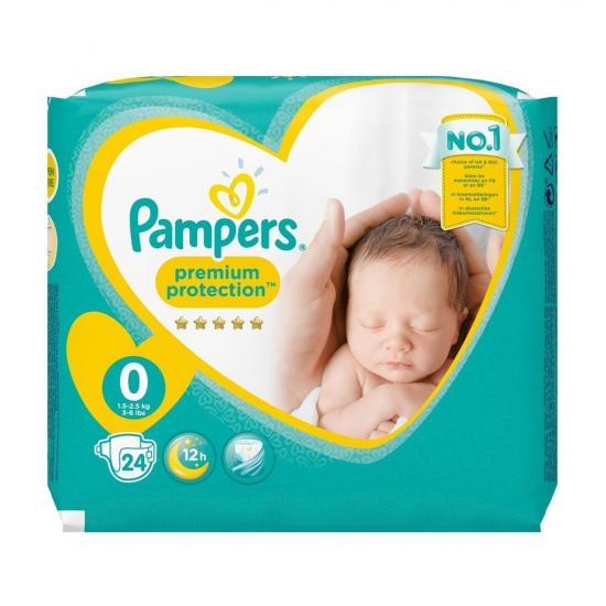 Pampers New Baby Maat 0 (Micro) 1,5-2,5 kg Luiers Pampers New Baby Maat 0 (Micro) 1,5-2,5 kg Luiers