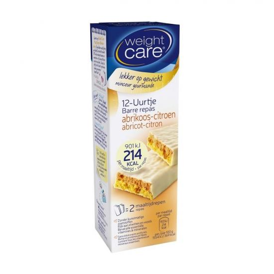 Weight Care 12-Uurtje Abrikoos-Citroen Maaltijdreep Weight Care 12-Uurtje Abrikoos-Citroen Maaltijdreep