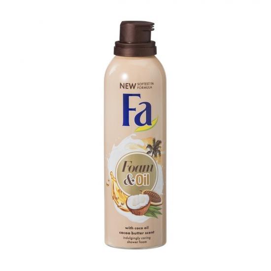 Fa Mousse u0026 Oil Kokosolie u0026 Cacao Doucheschuim Fa Mousse u0026 Oil Kokosolie u0026 Cacao Doucheschuim