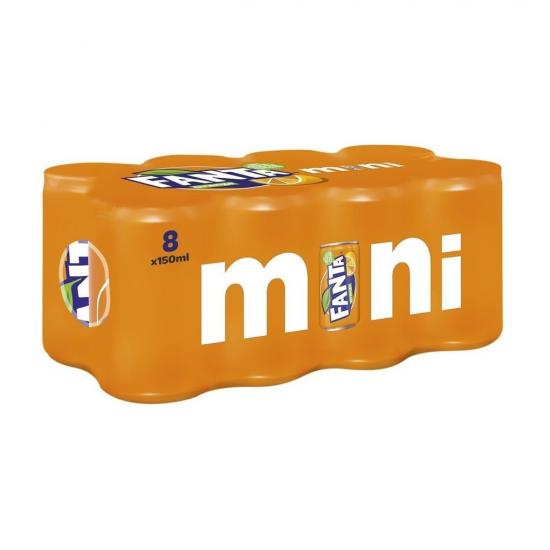 Fanta Orange Miniblikjes