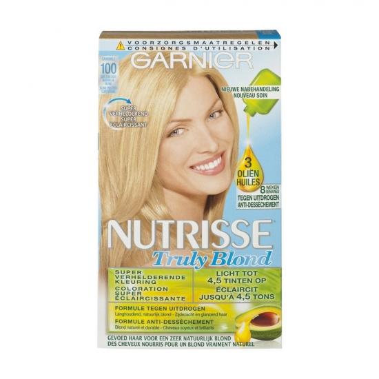 Garnier Nutrisse Truly Blond 100 Zeer licht Natuurlijk Blond Haarkleuring