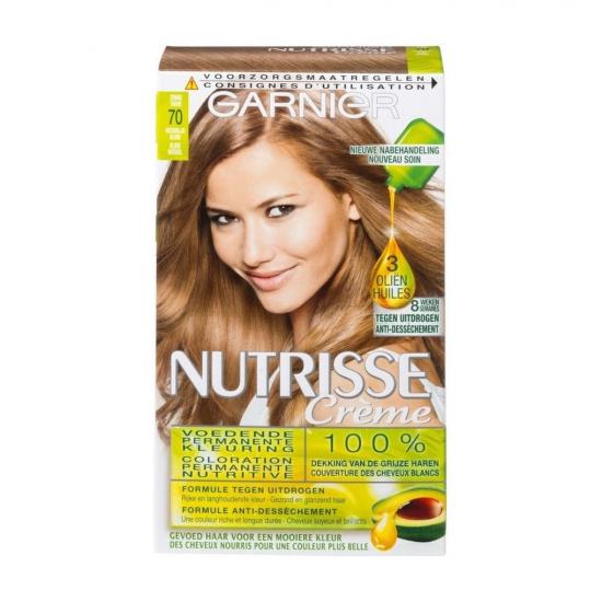 Garnier Nutrisse Crème 70 Donker Blond Permanente Haarkleuring