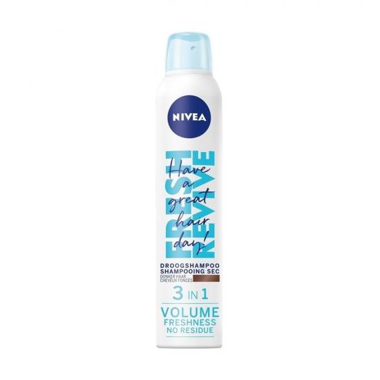 Nivea Fresh Revive 3-in-1 Droogshampoo voor Donker Haar Nivea Fresh Revive 3-in-1 Droogshampoo voor Donker Haar