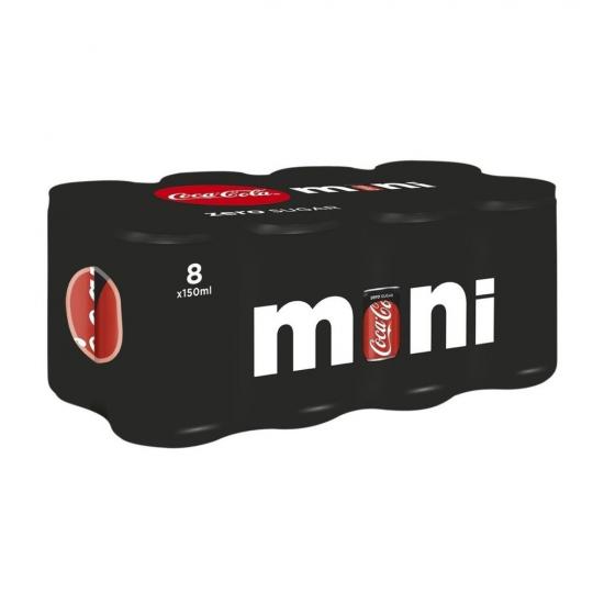 Coca Cola Zero Miniblikjes