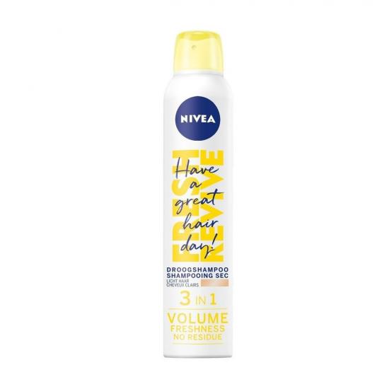 Nivea Fresh Revive 3-in-1 Droogshampoo voor Licht Haar Nivea Fresh Revive 3-in-1 Droogshampoo voor Licht Haar