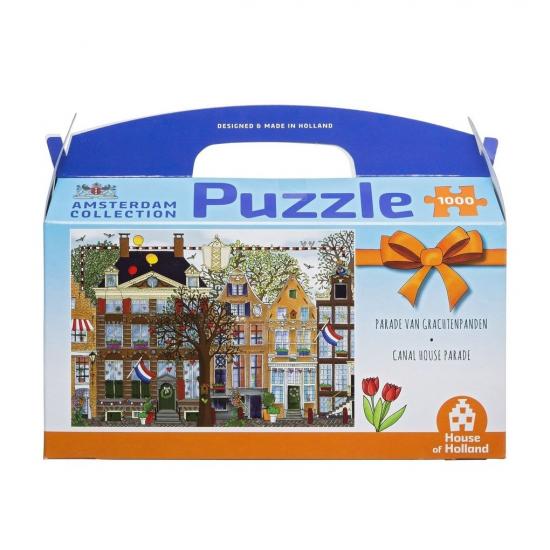 House of Holland Amsterdam Collection Parade Van Grachtenpanden Puzzel House of Holland Amsterdam Collection Parade Van Grachtenpanden Puzzel