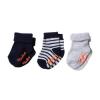 grijs, navy, 0-6m, 3 paar