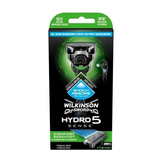 Wilkinson Sword Hydro5 Sense Scheersysteem Wilkinson Sword Hydro5 Sense Scheersysteem