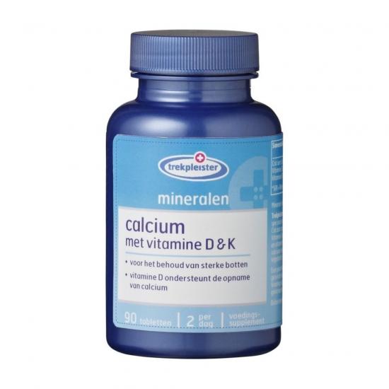 Trekpleister Calcium met Vitamine D en K Tabletten