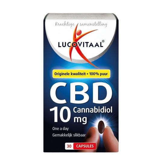 Lucovitaal CBD 10 mg 100% Puur Capsules