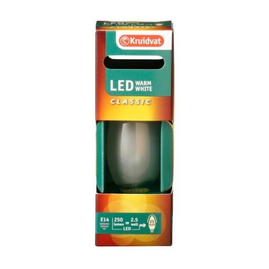 Kruidvat Frosted C35 2,5W Classic Led-Lamp