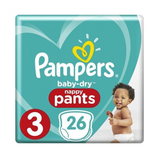 Pampers Baby-Dry Pants Maat 3 Luierbroekjes