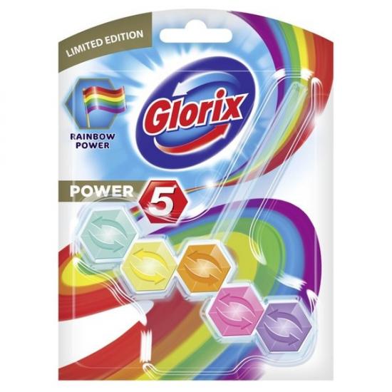 Glorix Rainbow Power Toiletblok Glorix Rainbow Power Toiletblok