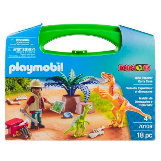 Playmobil 70108 Carrycase Dino Explorer