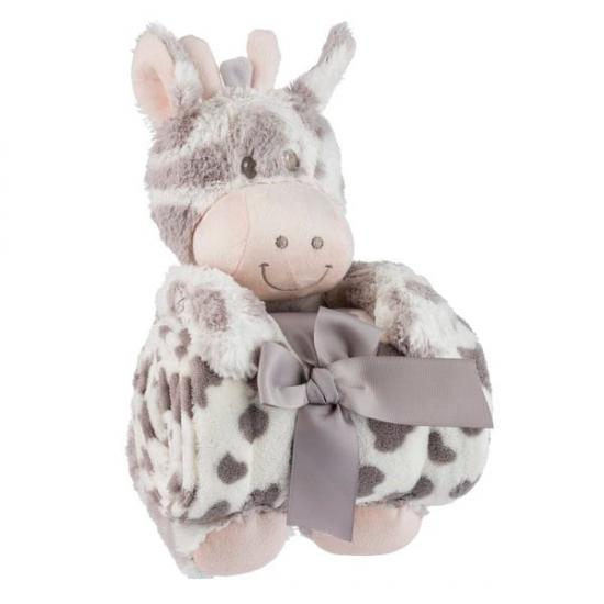 Villa Volance Plaid met Knuffelgiraffe