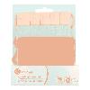 navy, mintgroen, roze, 3 stuks